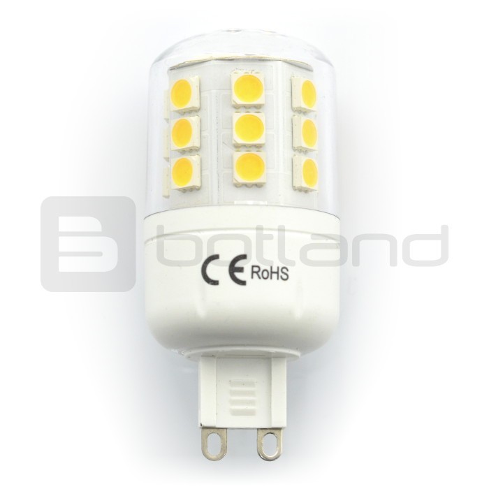 Żarówka LED Force Light, G9, 5W, 370lm, barwa ciepła