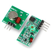 Moduł radiowy nadajnik FS100A + odbiornik 433 MHz