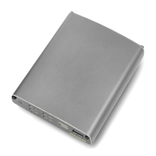 Чохол для Odroid M1 - металевий - сірий