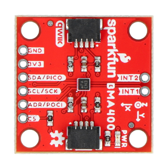 BMA400 - 3-осьовий акселерометр I2C - Qwiic - SparkFun SEN-21208
