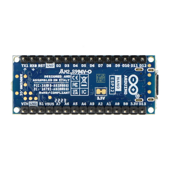 Arduino Nano ESP32 з роз'ємами - ABX00083