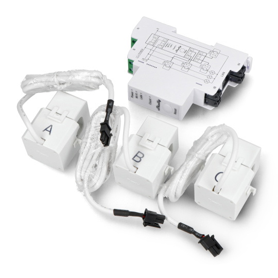 Shelly Pro 3EM - Трифазний WiFi Bluetooth лічильник енергії