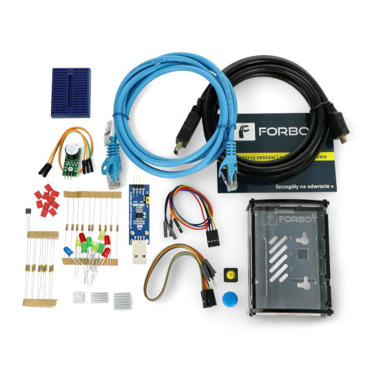 FORBOT - комплект аксесуарів для курсу Raspberry Pi 4B + ОНЛАЙН-курс