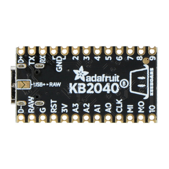 Драйвер Adafruit KB2040 Kee Boar - плата з мікроконтролером RP2040 - Adafruit 5302