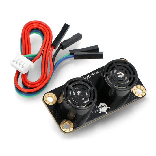 DFRobot Gravity URM09 - ультразвуковий датчик відстані 2-500 см та датчик температури I2C