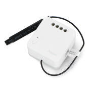 Aqara Single Switch Module T1 - inteligentny przekaźnik dopuszkowy WiFi - bez przewodu neutralnego - biały - SSM-U02