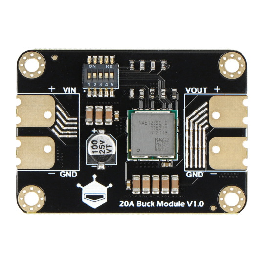 Понижувальний перетворювач 1.8V-5.1V 18A 60W - регульований - DFRobot DFR1025