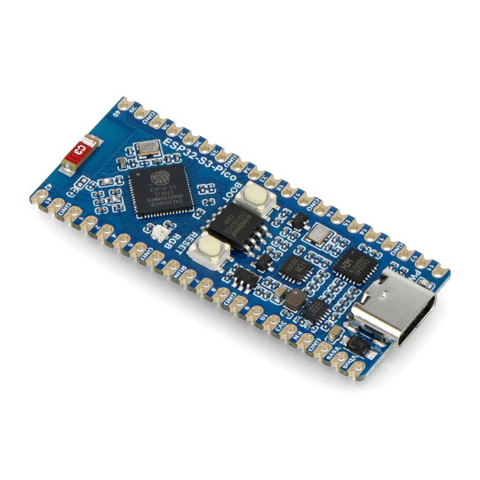 ESP32-S3-Pico - Плата розробки, сумісна з Raspberry Pi Pico - Waveshare 23803