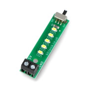 Listwa LED 5 x diod 5V ze złączem śrubowym - Kitronik 35172