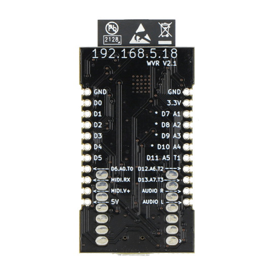 Плата розробки аудіо SparkFun WVR - ESP32 - Плата розробки, сумісна з Arduino - SparkFun DEV-21307