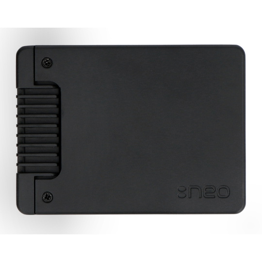 Argon Neo 5 Bred - корпус Raspberry Pi 5 з вентилятором - чорний та червоний