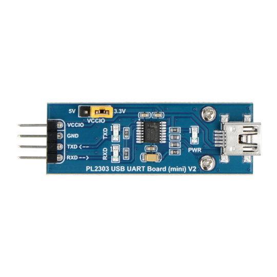 Конвертер USB-UART TTL PL2303 - роз'єм miniUSB - Waveshare 24680