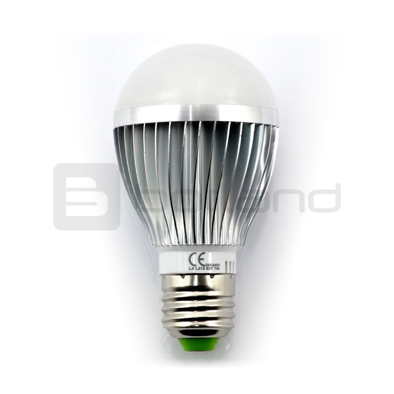Żarówka LED LTC, E27, 7W, 595lm, barwa ciepła