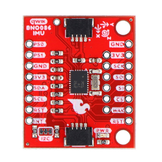 Роз'єм VR IMU - VR-модуль з датчиком IMU - BNO086 - Qwiic - SparkFun SEN-22857