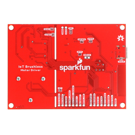 Драйвер безщіткового двигуна SparkFun IoT - драйвер двигуна BLDC з ESP32 WROOM, TMC6300 - SparkFun ROB-22132