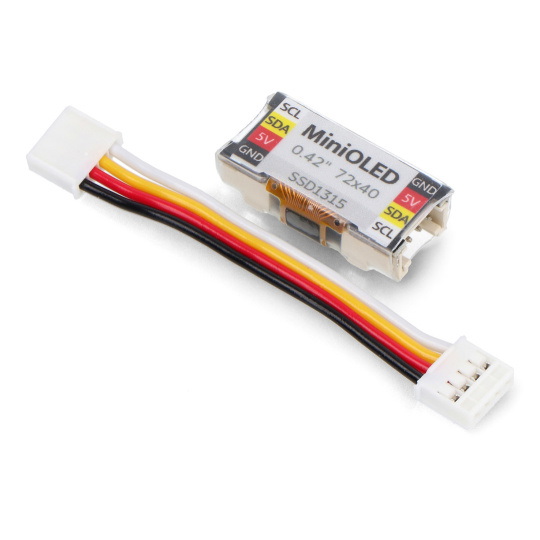 Міні OLED-дисплей 0,42 дюйма 72x40 пікселів - Модуль розширення для модулів розробника - M5Stack U166
