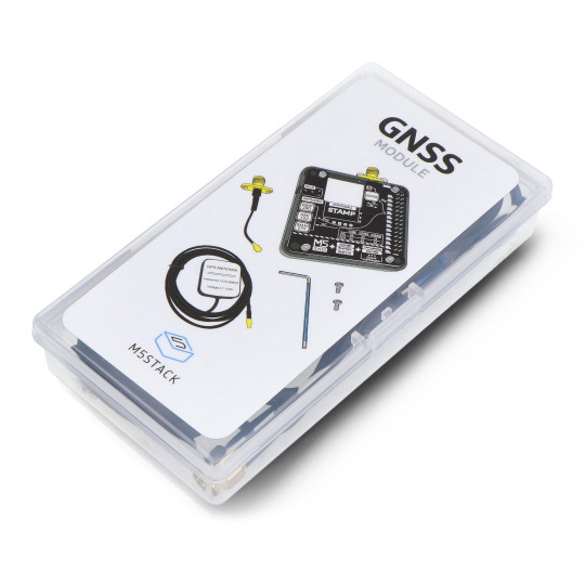 Модуль GNSS з датчиком тиску, IMU і магнітометром - NEO-M9N, BMP280, BMI270, BMM150 - для M5Stack Core - M5Stack M135