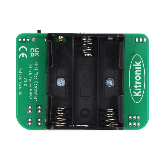 Мини-контроллер — программируемый контроллер для Raspberry Pi Pico — пульт дистанционного управления — Kitronik 5353