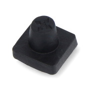 Black Rubber Joystick Nubbin Cap - gumowa nakładka na joystick - czarna - 1 sztuka - Adafruit 4697