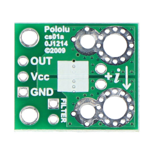 Датчик тока ACS724 от -2,5 А до +2,5 А - Pololu 4040