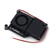 Wentylator Argon THRML do Raspberry Pi 5 z radiatorem - czarny - 30mm