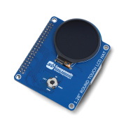 Nakładka HAT z dotykowym wyświetlaczem LCD 1,28'' 240x240px do Raspberry Pi - SB Components 25664