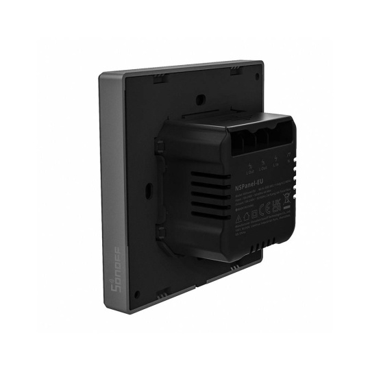 Sonoff NSPanel - інтелектуальна панель управління WiFi - з перемикачами - чорна