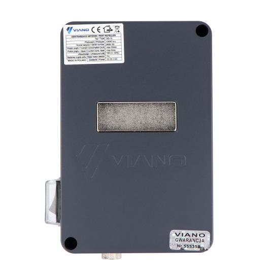 Відлякувач гризунів - стробоскопічний та ультразвуковий - з блоком живлення - Viano OD-15