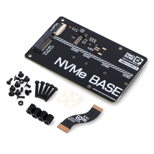 Плата розширення NVMe Base - для Raspberry Pi 5 - Pimoroni PIM699