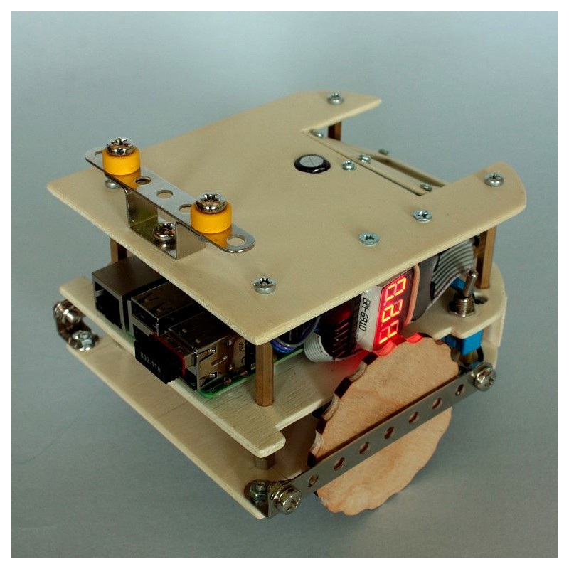 PiBotta - robot mobilny dla Raspberry Pi + kurs ONLINE