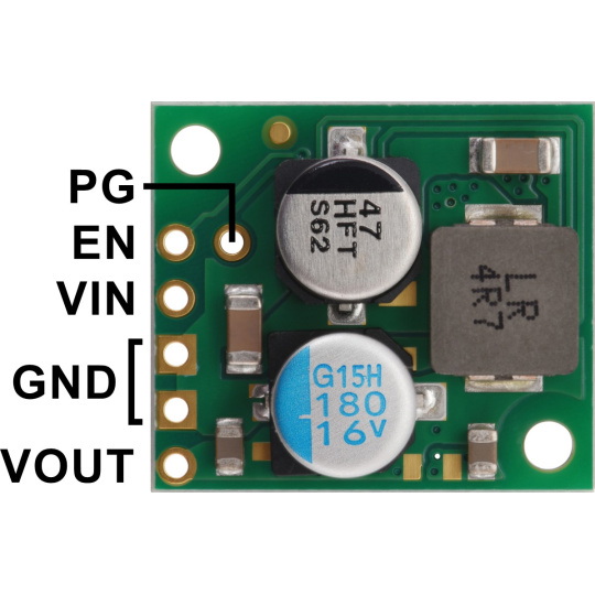 D30V30F12 - понижувальний перетворювач - 12 В 2,8 А - Pololu 4896