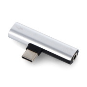 Adapter USB typu C - gniazdo jack 3,5mm/USB typu C - Akyga AK-AD-71