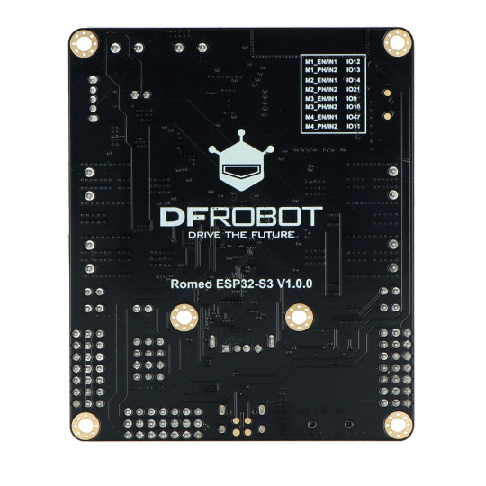 DFRobot Romeo ESP32-S3 - плата разработки FPV-радиоуправляемого автомобиля-робота с камерой