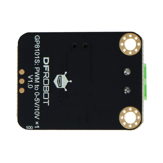 Gravity - 1-канальний цифро-аналоговий перетворювач GP8101S 0-5/10 В - ШІМ ЦАП - DFR1036