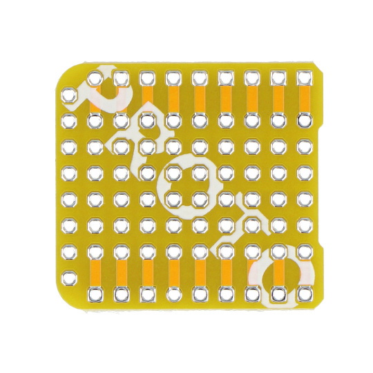 Proto Kit - Математична плата CapsuleProto для M5Capsule - 62 отвори - 5 шт. - M5Stack A141