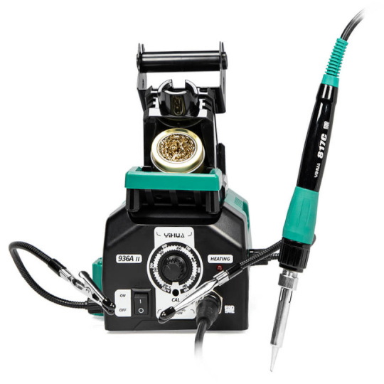 Паяльна станція Yihua 936A-II з захватами - 120 Вт