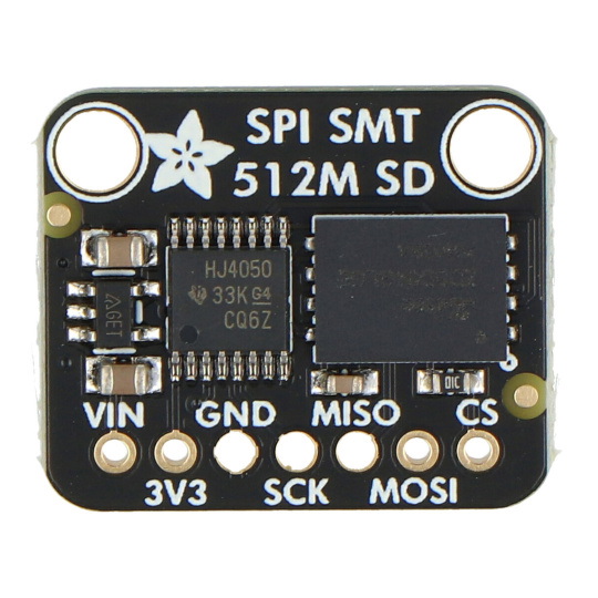 Карта флеш-пам'яті SPI SD - XTSD 512 МБ - модуль флеш-пам'яті NAND - Adafruit 4899