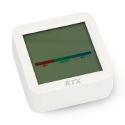 Tuya - czujnik temperatury i wilgotności - WiFi - z wyświetlaczem LCD - aplikacja Android/iOS - RTX WTHS5