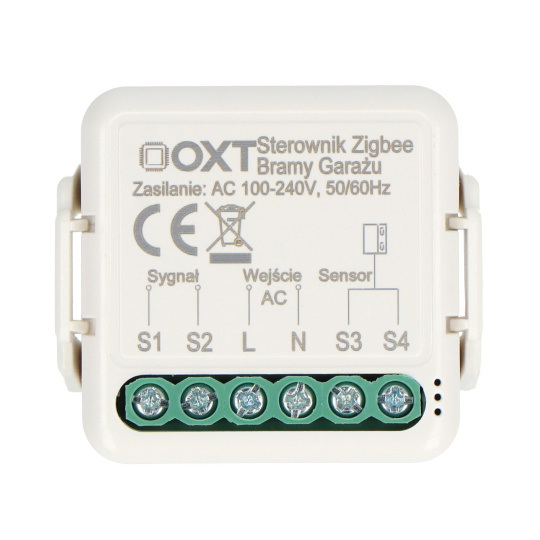 Tuya - контролер воріт з магнітним датчиком - ZigBee - додаток для Android/iOS - OXT T250G