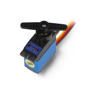 Serwomechanizm MG92B - serwomechanizm cyfrowy z metalową przekładnią - 360 stopni - mini - Tower Pro