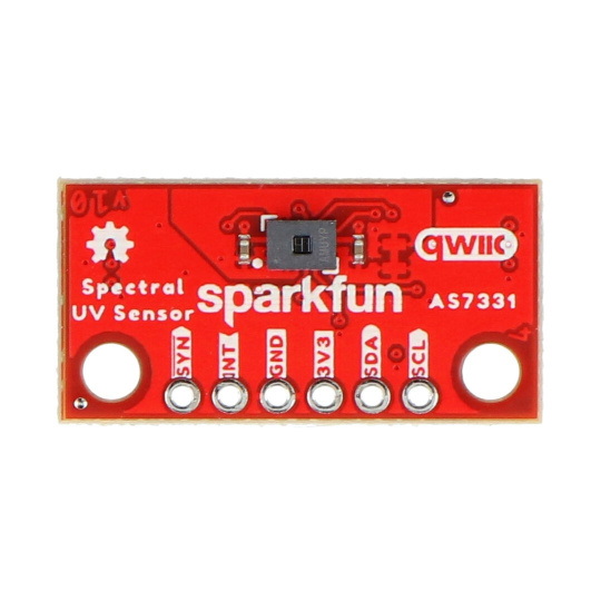 Міні-спектральний УФ-датчик SparkFun - Датчик УФ-випромінювання - AS7331 - Qwiic - SparkFun SEN-23518