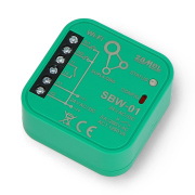 Zamel Supla SBW-01 - 1-kanałowy dwukierunkowy sterownik bramy 24V WiFi - aplikacja Android/iOS