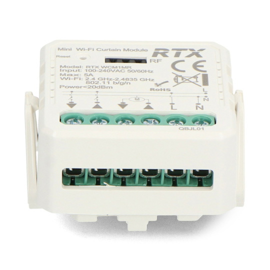 Tuya - WiFi/Bluetooth контролер ролет у коробці - додаток для Android/iOS - RTX WCM1MR