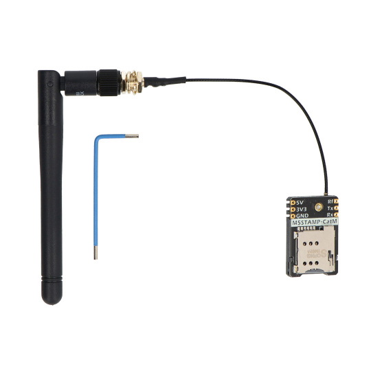 M5Stamp CAT-M - модуль IoT CAT-M/NB-IoT с антенной - SIM7080G - M5Stack S003
