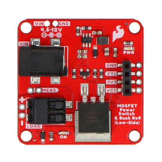 SparkFun MOSFET-перемикач живлення та понижувальний регулятор - перемикач живлення та понижувальний перетворювач - низькочастотний