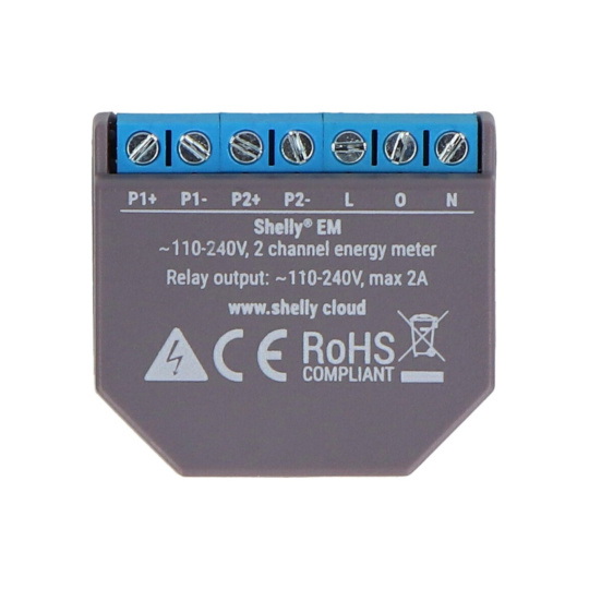 Комплект трансформатора Shelly EM+ 50A