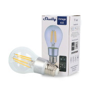 Shelly Vintage A60 - inteligentna żarówka WiFi - E27, 7W, 750lm