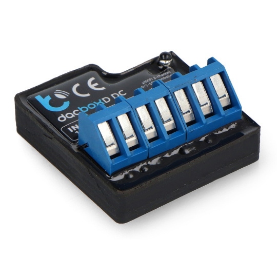 BleBox dacBoxD DC - 2-канальний контролер WiFi - диммер/регулятор швидкості - 5-24 В - додаток Android/iOS