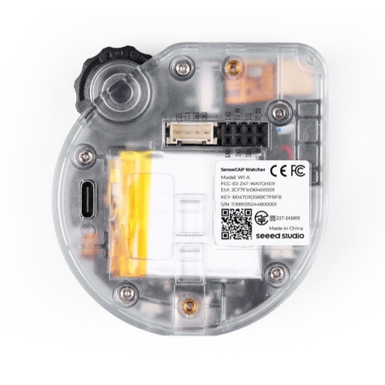 SenseCAP Watcher W1-A - ШІ-помічник для моніторингу простору - ESP32-S3 - з прозорим корпусом - Seeedstudio 113991315