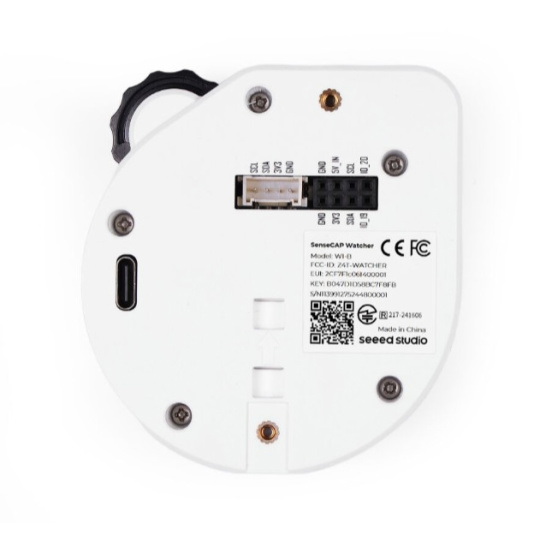 SenseCAP Watcher W1-B - ШІ-помічник для моніторингу простору - ESP32-S3 - з білим корпусом - Seeedstudio 113991275